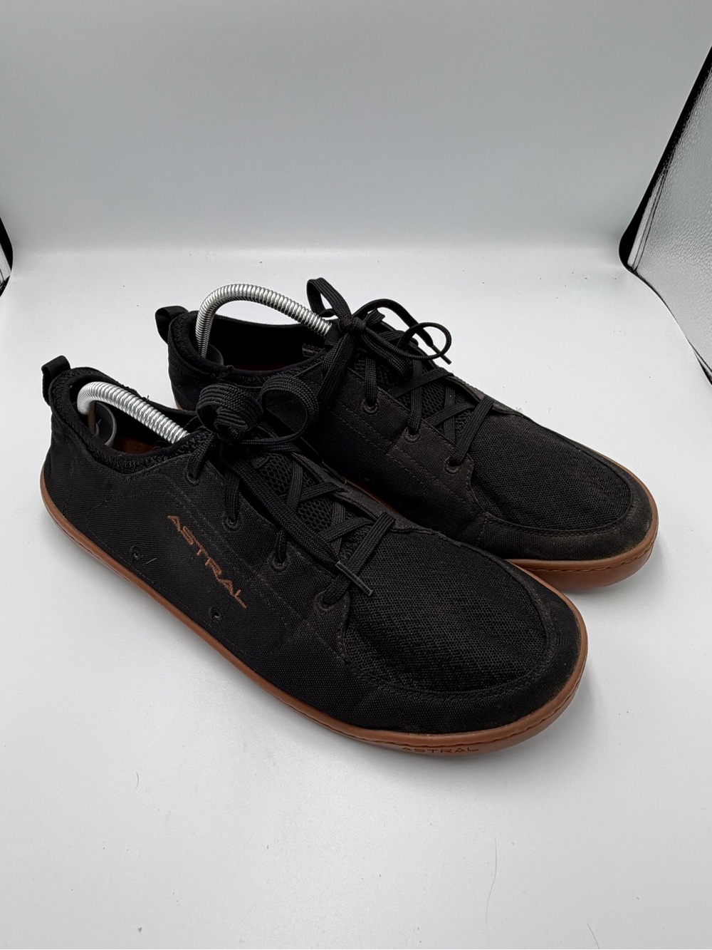 Astral Shoes Mens 12 Loyak Blk/Brown Minimalist Barefoot Travel